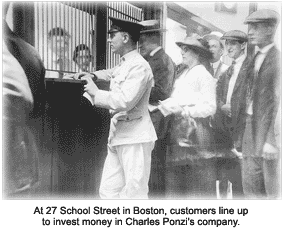 Ponzi's School Street company