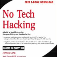 No Tech Hacking - Johnny Long and Jack Wiles